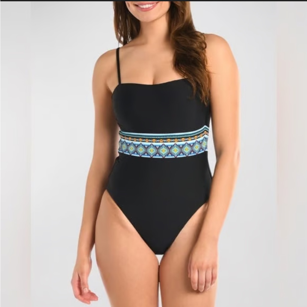 La Blanca Tummy Control Reversible Swimsuit Size 14